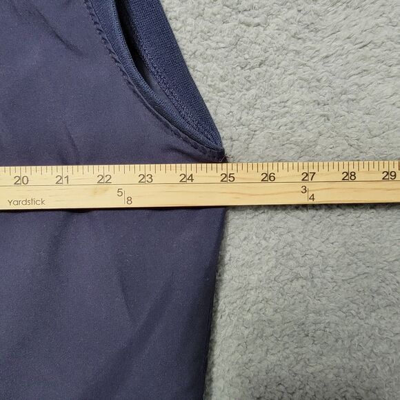 Foresters Outerwear Mens Size XL Windbreaker Golf Pullover Navy Blue‎ Vest - Picture 4 of 7